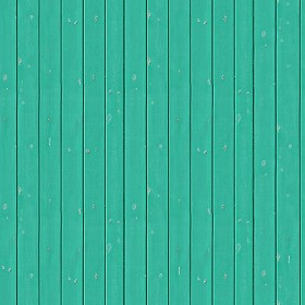 Textures   -   ARCHITECTURE   -   WOOD PLANKS   -  Wood fence - Green painted wood fence texture seamless 09459