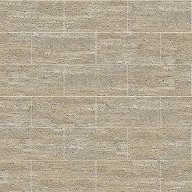 Textures   -   ARCHITECTURE   -   TILES INTERIOR   -   Marble tiles   -  Travertine - Roman travertine floor tile texture seamless 14739