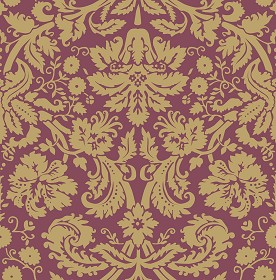 Textures   -   MATERIALS   -   WALLPAPER   -  Damask - Damask wallpaper texture seamless 10977