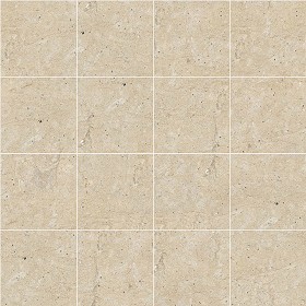 Textures   -   ARCHITECTURE   -   TILES INTERIOR   -   Marble tiles   -   Cream  - Thala marble tile texture seamless 14330 (seamless)