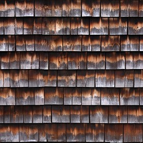 Textures   -   ARCHITECTURE   -   ROOFINGS   -   Shingles wood  - Wood shingle roof texture seamless 03859 (seamless)