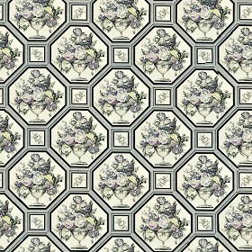 Textures   -   MATERIALS   -   WALLPAPER   -  Floral - Floral wallpaper texture seamless 11062