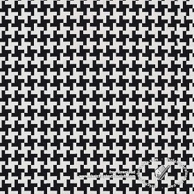 Textures   -   MATERIALS   -   FABRICS   -  Jaquard - Pied de poule fabric texture seamless 19630