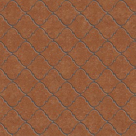 Textures   -   ARCHITECTURE   -   TILES INTERIOR   -   Terracotta tiles  - Terracotta tile texture seamless 16090 (seamless)