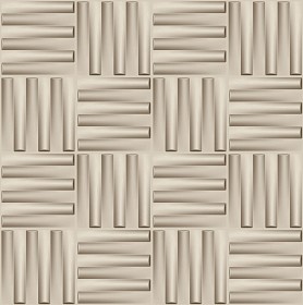 Textures   -   ARCHITECTURE   -   DECORATIVE PANELS   -   3D Wall panels   -   Mixed colors  - Interior 3D wall panel texture seamless 02799 (seamless)