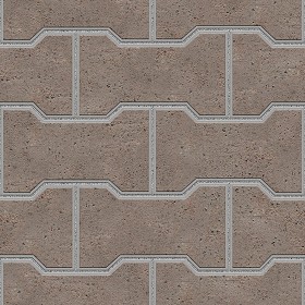 Textures   -   ARCHITECTURE   -   PAVING OUTDOOR   -   Concrete   -   Blocks regular  - Paving outdoor concrete regular block texture seamless 05708 (seamless)