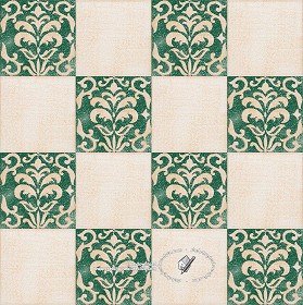 Textures   -   ARCHITECTURE   -   TILES INTERIOR   -   Ornate tiles   -   Mixed patterns  - Relief ornate ceramic tile texture seamless 20332 (seamless)