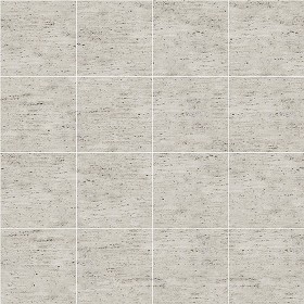 Textures   -   ARCHITECTURE   -   TILES INTERIOR   -   Marble tiles   -   Travertine  - Roman travertine floor tile texture seamless 14742 (seamless)