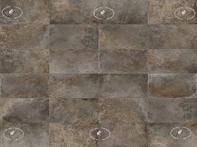 Textures   -   ARCHITECTURE   -   TILES INTERIOR   -  Design Industry - Stoneware tiles aged dirt cement effect texture seamless 20858