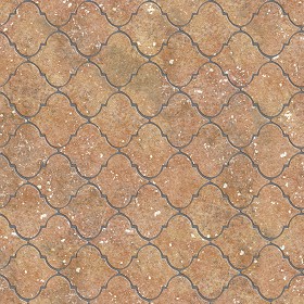 Textures   -   ARCHITECTURE   -   TILES INTERIOR   -  Terracotta tiles - Terracotta tile texture seamless 16091