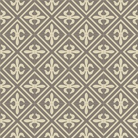 Textures   -   ARCHITECTURE   -   TILES INTERIOR   -   Cement - Encaustic   -  Victorian - Victorian cement floor tile texture seamless 13736