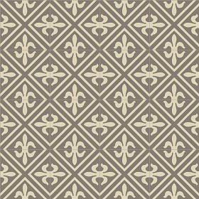 Textures   -   ARCHITECTURE   -   TILES INTERIOR   -   Cement - Encaustic   -   Victorian  - Victorian cement floor tile texture seamless 13736 (seamless)