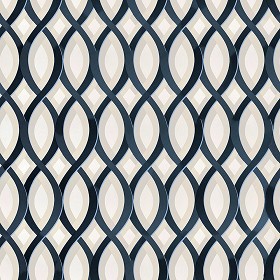 Textures   -   MATERIALS   -   WALLPAPER   -   Geometric patterns  - Vintage geometric wallpaper texture seamless 11152 (seamless)