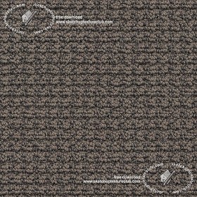 Textures   -   MATERIALS   -   CARPETING   -   Brown tones  - Wool brown boucle carpeting texture seamless 19506 (seamless)