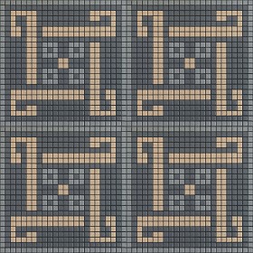 Textures   -   ARCHITECTURE   -   TILES INTERIOR   -   Mosaico   -   Classic format   -   Patterned  - Mosaico patterned tiles texture seamless 15109 (seamless)