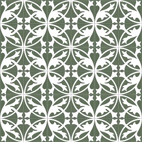 Textures   -   ARCHITECTURE   -   TILES INTERIOR   -   Cement - Encaustic   -  Encaustic - Traditional encaustic cement ornate tile texture seamless 13518