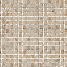 Textures   -   ARCHITECTURE   -   TILES INTERIOR   -   Mosaico   -  Mixed format - Hand painted mosaic tile texture seamless 15618