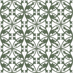 Textures   -   ARCHITECTURE   -   TILES INTERIOR   -   Cement - Encaustic   -   Encaustic  - Traditional encaustic cement ornate tile texture seamless 13519 (seamless)