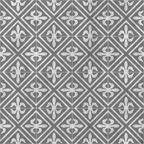 Textures   -   ARCHITECTURE   -   TILES INTERIOR   -   Cement - Encaustic   -   Victorian  - Victorian cement floor tile texture seamless 13738 (seamless)