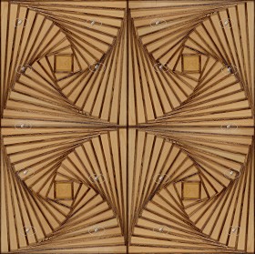 Textures   -   ARCHITECTURE   -   WOOD   -   Wood panels  - Wooden 3d panel hand fan effect texture seamless 20877 (seamless)