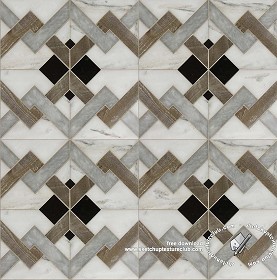 Textures   -   ARCHITECTURE   -   TILES INTERIOR   -   Marble tiles   -   White  - American white marble tile whit raw wood texture seamless 19816 (seamless)