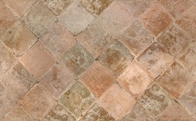 Textures   -   ARCHITECTURE   -   PAVING OUTDOOR   -   Terracotta   -   Blocks regular  - Cotto paving outdoor regular blocks texture seamless 06723 (seamless)
