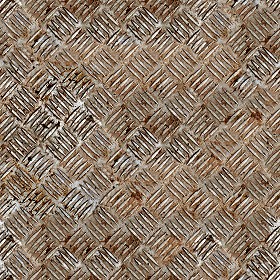 Textures   -   MATERIALS   -   METALS   -   Plates  - Iron rusty dirty metal plate texture seamless 10658 (seamless)