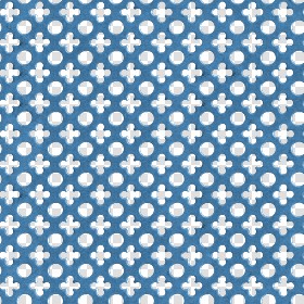 Textures   -   MATERIALS   -   METALS   -  Perforated - Light blue perforated metal texture seamless 10557