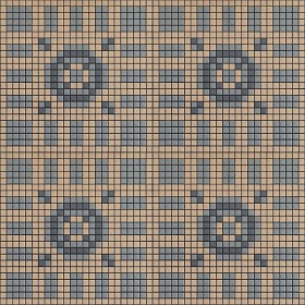 Textures   -   ARCHITECTURE   -   TILES INTERIOR   -   Mosaico   -   Classic format   -  Patterned - Mosaico patterned tiles texture seamless 15111