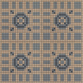 Textures   -   ARCHITECTURE   -   TILES INTERIOR   -   Mosaico   -   Classic format   -   Patterned  - Mosaico patterned tiles texture seamless 15111 (seamless)