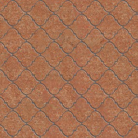 Textures   -   ARCHITECTURE   -   TILES INTERIOR   -   Terracotta tiles  - Terracotta tile texture seamless 16094 (seamless)