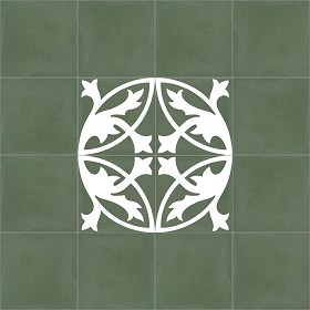 Textures   -   ARCHITECTURE   -   TILES INTERIOR   -   Cement - Encaustic   -  Encaustic - Traditional encaustic cement ornate tile texture seamless 13520