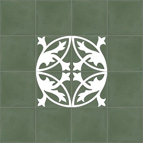 Textures   -   ARCHITECTURE   -   TILES INTERIOR   -   Cement - Encaustic   -   Encaustic  - Traditional encaustic cement ornate tile texture seamless 13520 (seamless)