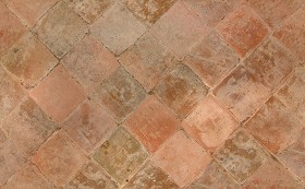 Textures   -   ARCHITECTURE   -   PAVING OUTDOOR   -   Terracotta   -  Blocks regular - Cotto paving outdoor regular blocks texture seamless 06724