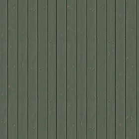 Textures   -   ARCHITECTURE   -   WOOD PLANKS   -  Wood fence - Forest green painted wood fence texture seamless 09466