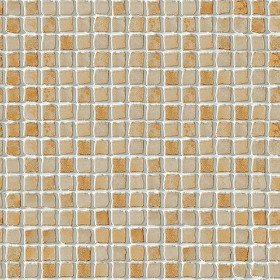 Textures   -   ARCHITECTURE   -   TILES INTERIOR   -   Mosaico   -   Mixed format  - Hand painted mosaic tile texture seamless 15620 (seamless)