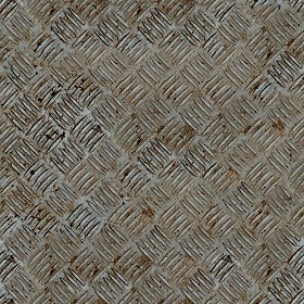 Textures   -   MATERIALS   -   METALS   -  Plates - Iron rusty dirty metal plate texture seamless 10659