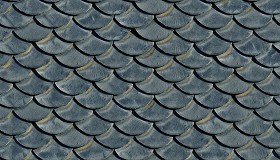 Textures   -   ARCHITECTURE   -   ROOFINGS   -  Slate roofs - Slate roofing texture seamless 03981