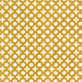 Textures   -   MATERIALS   -   METALS   -  Perforated - Yellow perforated metal texture seamless 10558