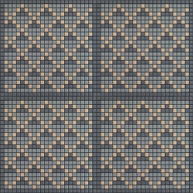 Textures   -   ARCHITECTURE   -   TILES INTERIOR   -   Mosaico   -   Classic format   -  Patterned - Mosaico patterned tiles texture seamless 15113