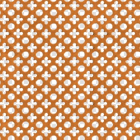 Textures   -   MATERIALS   -   METALS   -  Perforated - Orange perforated metal texture seamless 10559