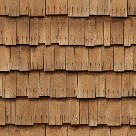 Textures   -   ARCHITECTURE   -   ROOFINGS   -  Shingles wood - Wood shingle roof texture seamless 03867