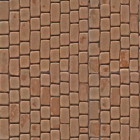 Textures   -   ARCHITECTURE   -   PAVING OUTDOOR   -   Terracotta   -   Blocks regular  - Cotto paving outdoor regular blocks texture seamless 16106 (seamless)