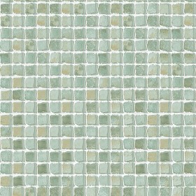 Textures   -   ARCHITECTURE   -   TILES INTERIOR   -   Mosaico   -   Mixed format  - Hand painted mosaic tile texture seamless 15622 (seamless)