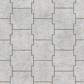 Textures   -   ARCHITECTURE   -   PAVING OUTDOOR   -   Pavers stone   -   Blocks mixed  - Pavers stone mixed size texture seamless 06175 (seamless)