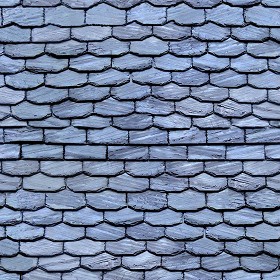 Textures   -   ARCHITECTURE   -   ROOFINGS   -  Slate roofs - Slate roofing texture seamless 03983