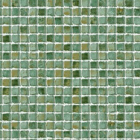 Textures   -   ARCHITECTURE   -   TILES INTERIOR   -   Mosaico   -   Mixed format  - Hand painted mosaic tile texture seamless 15623 (seamless)