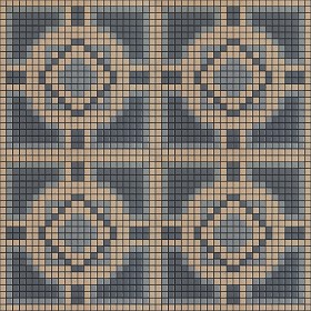 Textures   -   ARCHITECTURE   -   TILES INTERIOR   -   Mosaico   -   Classic format   -   Patterned  - Mosaico patterned tiles texture seamless 15115 (seamless)