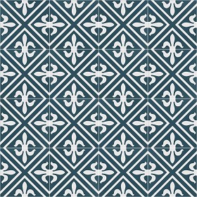 Textures   -   ARCHITECTURE   -   TILES INTERIOR   -   Cement - Encaustic   -   Victorian  - Victorian cement floor tile texture seamless 13743 (seamless)