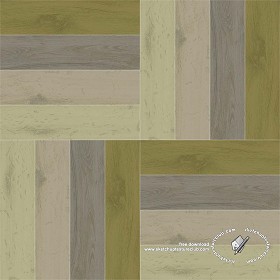 Textures   -   ARCHITECTURE   -   WOOD FLOORS   -   Parquet colored  - Mixed color wood floor texture seamless 19613 (seamless)